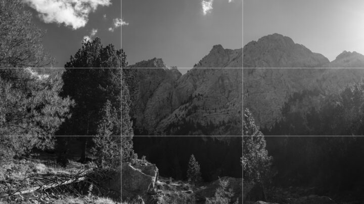 The rule of thirds in landscape photography